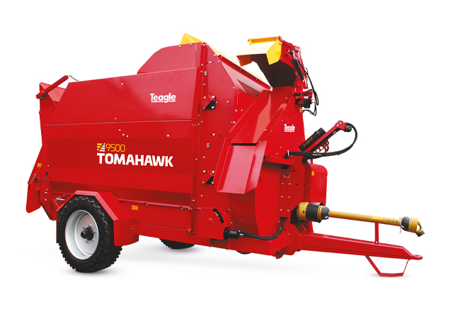 Teagle Tomahawk 9500 – ścielarka do słomy 8 m³