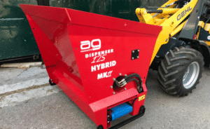 Czerwony rozdrabniacz AG Dispenser Hybrid MK11