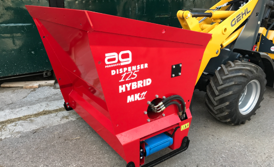 Czerwony rozdrabniacz AG Dispenser Hybrid MK11