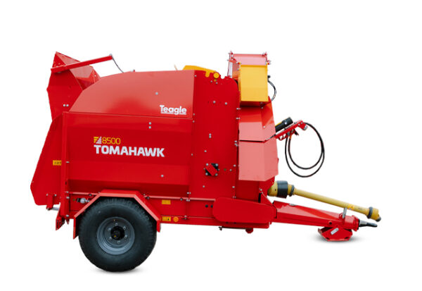 Ścielarka Teagle Tomahawk 8500 z boku