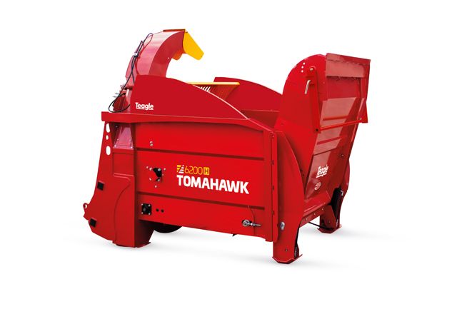 Teagle Tomahawk 6200H – hydrauliczna ścielarka do słomy 2,5 m³