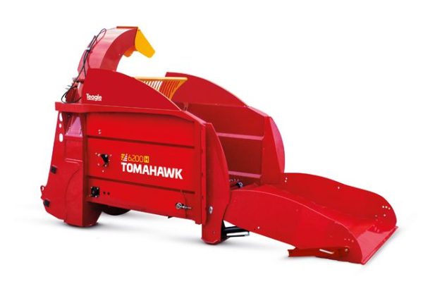 Teagle Tomahawk 6200H – opuszczona hydrauliczna klapa załadunkowa Teagle Tomahawk 6200H – opuszczona hydrauliczna klapa załadunkowa
